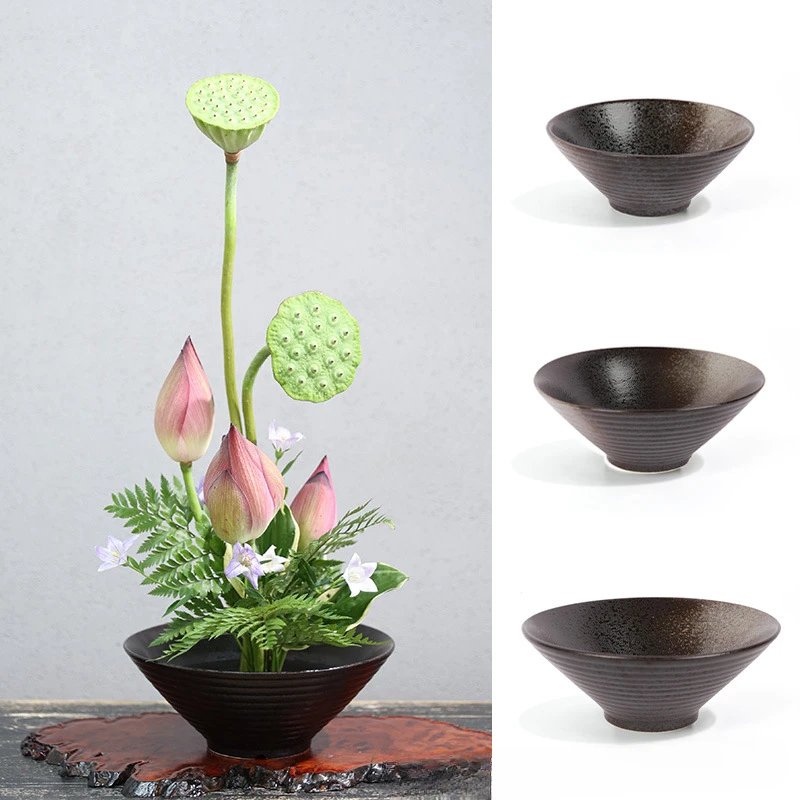 Ikebana Vase Kenzan - Japanese Frog Vase Ceramic Bouquet Flower