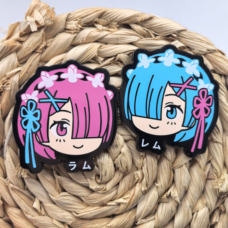 Ram Rem Metal Badges Anime Re: - đánh giá và giá Japan Lifestyle