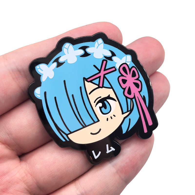 Ram Rem Metal Badges Anime Re: - đánh giá và giá Japan Lifestyle