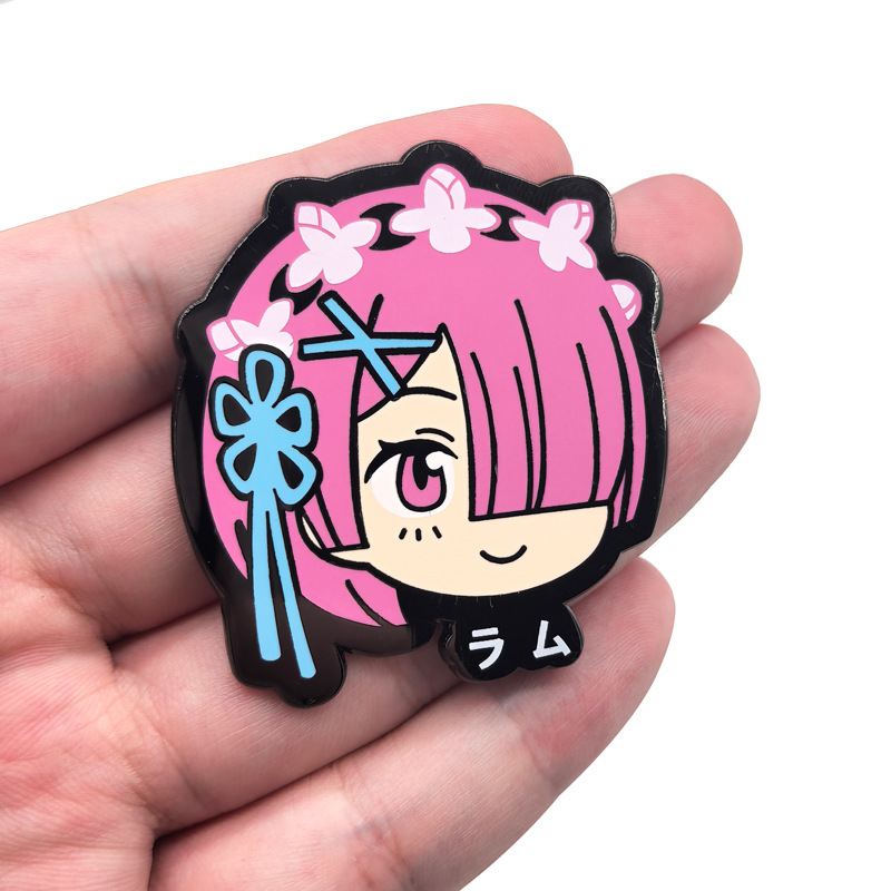 Ram Rem Metal Badges Anime Re: - đánh giá và giá Japan Lifestyle