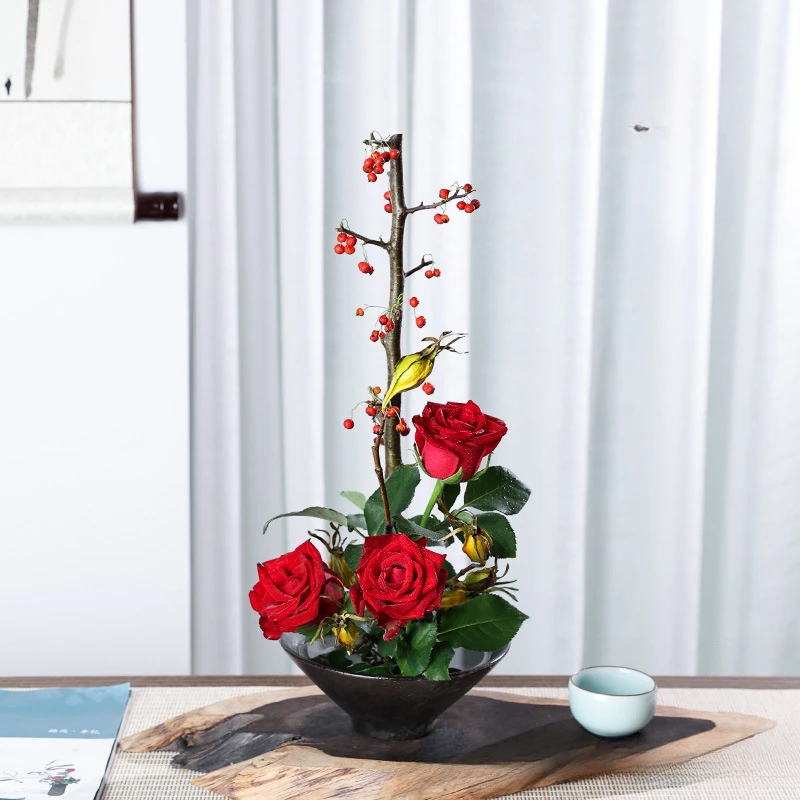 Japanese Frog Vase Ceramic Bou - đánh giá và giá Ikebana Vase Kenzan