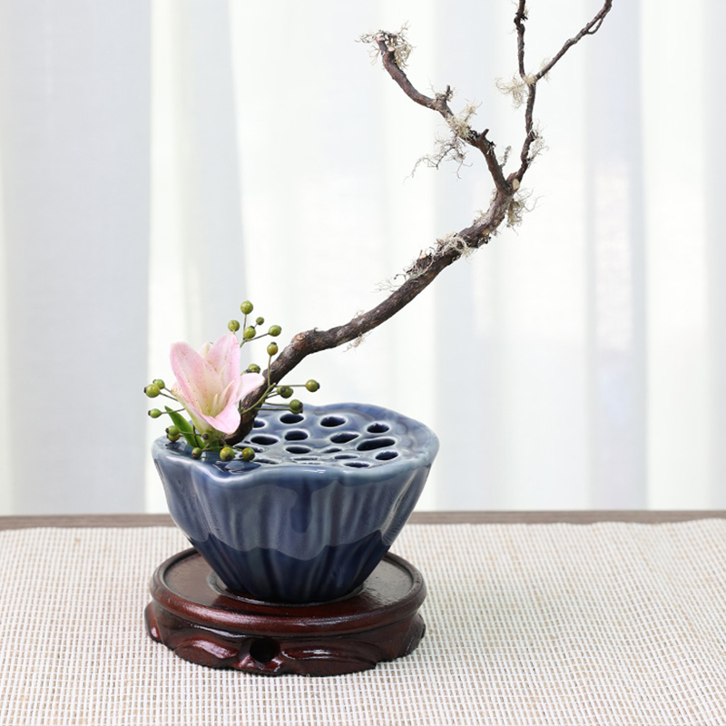 Japanese Style Ikebana Holder  - đánh giá và giá Ikebana Vase Kenzan