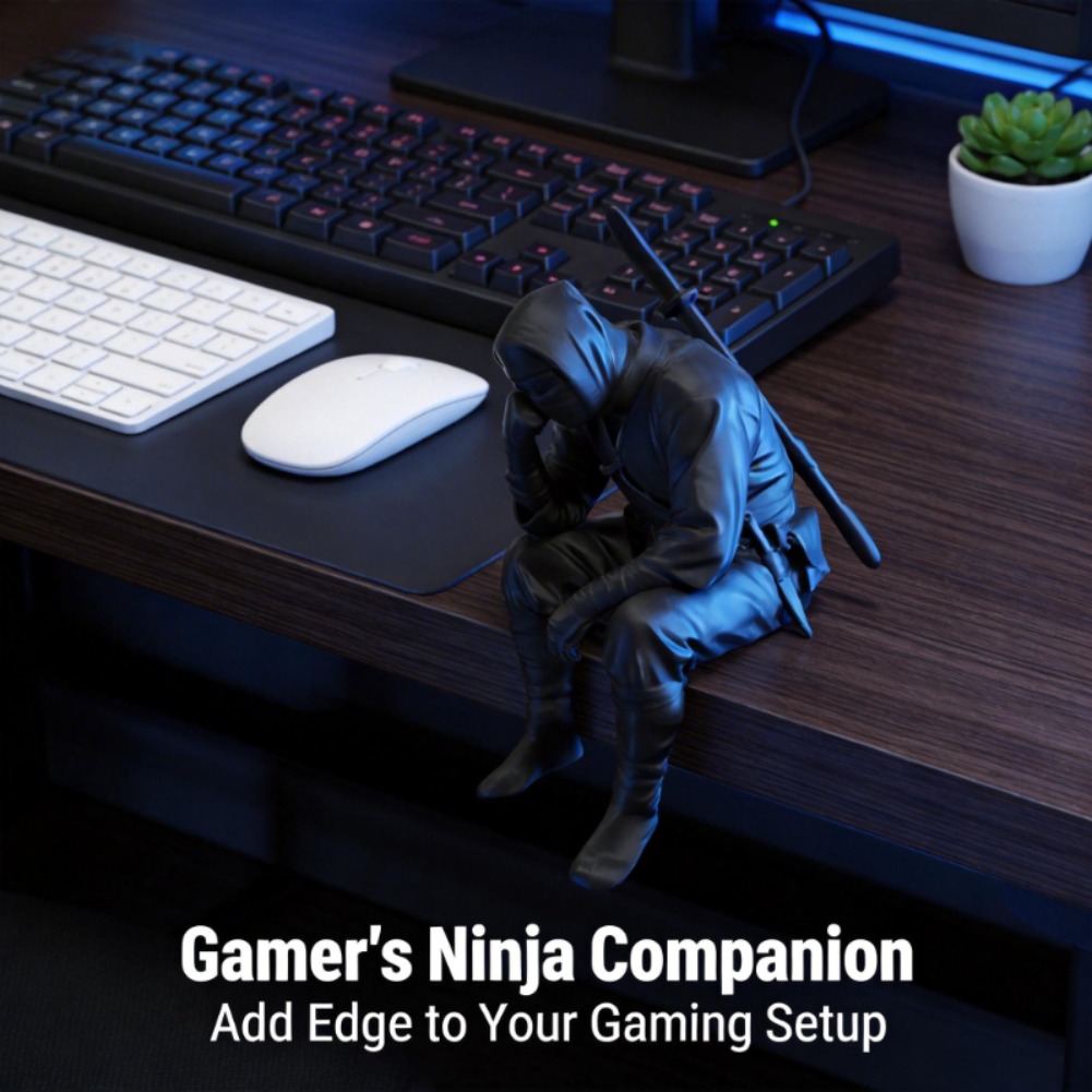 Japanese Seated Ninja Figurine - đánh giá và giá Japan Lifestyle