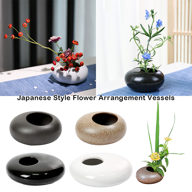 Ceramic Vase Japanese Style Ik - đánh giá và giá Ikebana Vase Kenzan