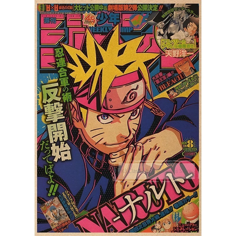 Naruto Poster Akatsuki Organiz - đánh giá và giá Japanese Lifestyle Magazines