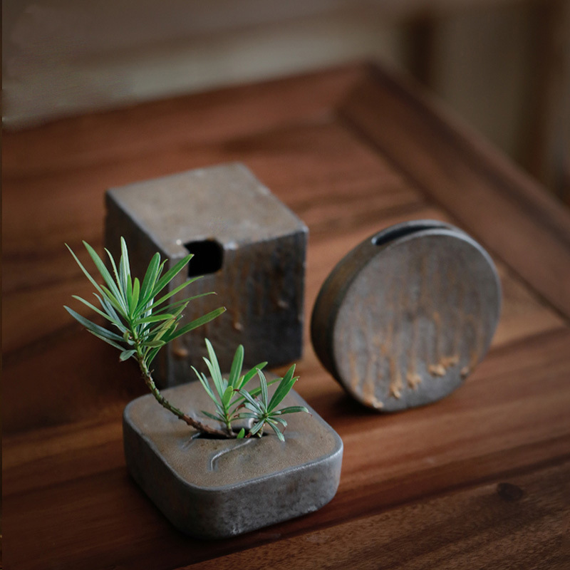 Abstract Ikebana Ceramic Vases - đánh giá và giá Ikebana Vase Kenzan