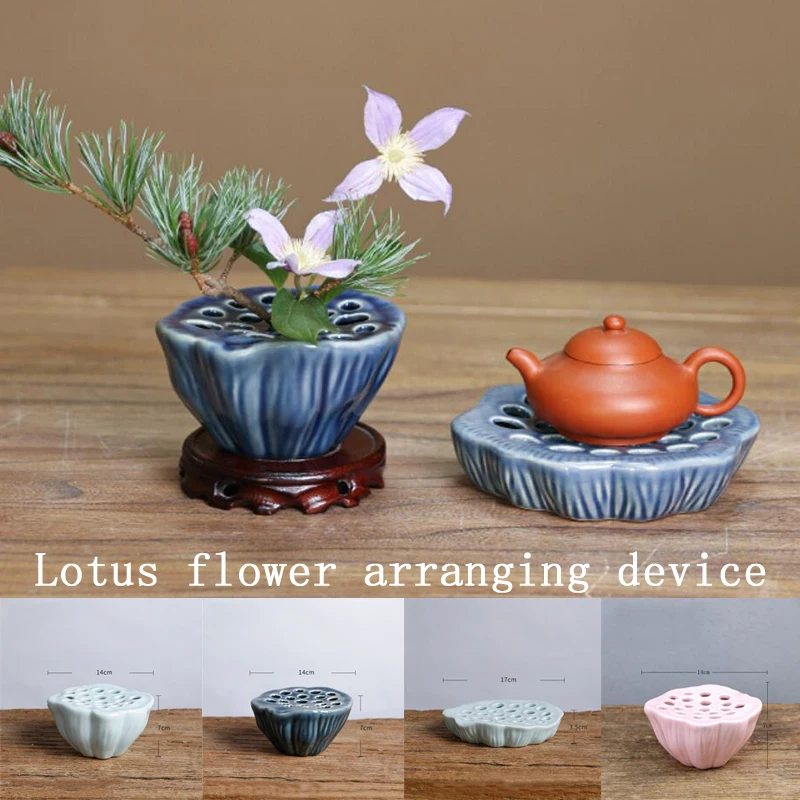 Ikebana Tea Kenzan Zen Room De - đánh giá và giá Ikebana Vase Kenzan