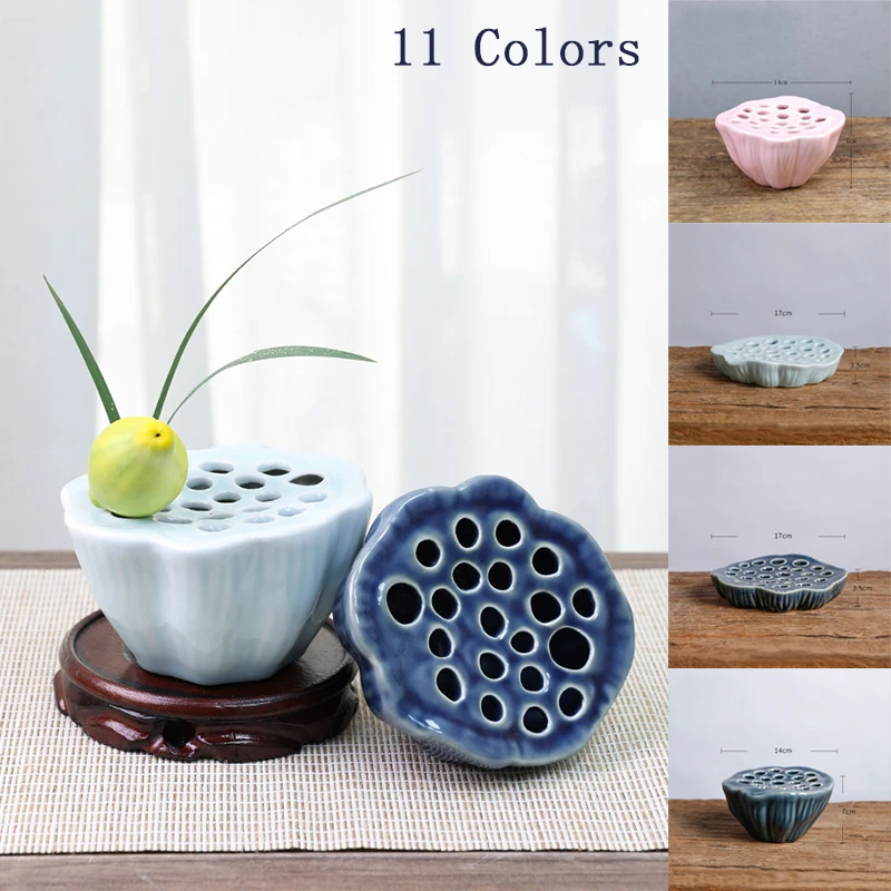 Ikebana Tea Kenzan Zen Room De - đánh giá và giá Ikebana Vase Kenzan