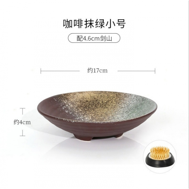Retro Zen Ceramic Three Footed - đánh giá và giá Ikebana Vase Kenzan